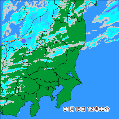 雨雲レーダー