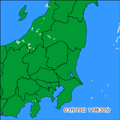 雨雲レーダー